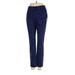 Anthropologie Dress Pants - Mid/Reg Rise: Blue Bottoms - Women's Size 4