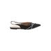 Journee Collection Flats: Black Print Shoes - Women's Size 8 1/2 - Pointed Toe