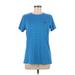 Under Armour Active T-Shirt: Blue Activewear - Women's Size Medium