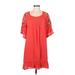 Allison Joy Casual Dress - Mini: Red Dresses - Women's Size Medium