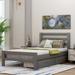 Twin Wood Platform Bed: Two Drawers, Solid/MDF, No Box Spring