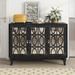 47.2" 3-Door Mirrored Sideboard Buffet Cabinet Entryway Console Table