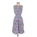 Gap Casual Dress: Blue Print Dresses - Women's Size Small