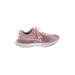 Nike Sneakers: Pink Print Shoes - Women's Size 9 - Almond Toe