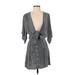 Faithfull the Brand Casual Dress - Shirtdress: Gray Dresses - Women's Size 4