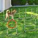 AOOLIVE Obstacle Course Exercise for Dog Agility Set w/ Carrying Case | 37.5 H x 127.25 W x 26.5 D in | Wayfair AOOWLS-312-W1922114876