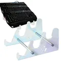 Support de clavier d'ordinateur coloré support de bureau support acrylique support de clavier