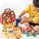 Kit d'assemblage de puzzle pour enfants tournevis électrique kit de réparation de vis jouet
