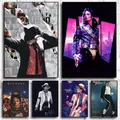 Affiche sans cadre de Michael Jackson papier kraft club bar vintage peinture artistique murale