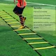 1 Pc Speed Training Agile Ladder - Improve Footwork Coordination And Speed 12 Runs - Includes