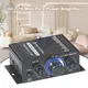 AK-170 Mini Compact Pure Amplifier 2.0 Channel Hi-Fi Stereo Audio Power Amplifier DC12V Home