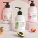 Fruit Extract Body Lotion Avocado Strawberry Peach Moisturizing Skin Lotion Anti Dry Women Skin Care