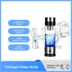 500ML Hydrogen Rich Generator Water Filter Portable Cup Ionizer H2 PEM Hydrogen alkaline Bottle