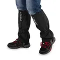Lixada One Pair of Gaiters Outdoor Unisex Zippered Closure Wear and Water Resistant Cloth Gaiters