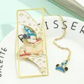 New Anime Cartoon Book Mark for Fans Collection Mouse Metal Bookmarks for Child Birthday Gift