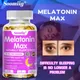 Melatonin - Dietary Supplement To Improve Nighttime Sleep Quality and Improve Insomnia Reduce