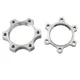 2Pcs 44mm 48mm Bike Hub Disk Disc Brake Rotor Adapter Freewheel Threaded Hubs 6 Bolt Flange MTB Road