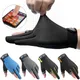 Fishing Gloves Anti-slip Breathable Two Finger Cut Sport Cycling Fishing Mitten Men Women Fashion