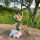 16CM Dragon Ball Cyan Dragon Handmade Model Decoration Dragon Ball Z Anime Shenron Doll Toy