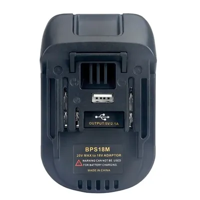 BPS18M Battery Adapter for Black & Decker For Porter Cable for Stanley 18v Battery Convert To For