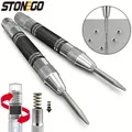 STONEGO 1PC 5 Inch Automatic Center Punch - 5 inch Heavy Duty Steel Spring Loaded Punch Tool for