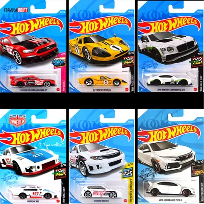 3pcs Randamly Hot Wheels Wind and Fire Wheel Hot and Spicy Small Sports Car Toy Car Children's Toy Car Model Single Quantity