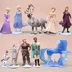 Disney Frozen 2 Queen elsa Princess Anna Snow Action Toy Figures set Water Horse Reindeer Doll