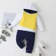 Fashion Clothes Baby Girl Romper Cotton Spring Autumn Patchwork Long Sleeve Hoodies Baby Boy Romper