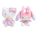 Genuine Sanrio Plush Cute 23cm My Melody Stuffed Doll Dazzling Stars Design My Melody Plush Toys