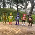 New 5Pcs/Set Fnaf Special Edition Anime Figure Detachable Joint Bonnie Bear Freddy Five Night