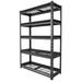 WFX Utility™ Shuntong The Atlas 48" W Heavy Duty Shelving Garage Shelving Unit, 4-Tier - 10000lbs Wire/ in Black | 72 H x 48 W x 18 D in | Wayfair