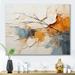 Wrought Studio™ Minimalism Modern Scandinavian Serenity Art - Modern Scandinavian Wall Decor Canvas, Cotton in Yellow | 12 H x 20 W x 1 D in | Wayfair