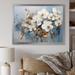 Winston Porter Beige & Gold Orchid Bloom III On Canvas Print Metal | 24 H x 32 W x 1 D in | Wayfair 69A40A11C9184CD288F760009253BFA3