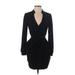 Guess Casual Dress - Wrap: Black Dresses - Women's Size 2