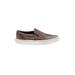 Vans Sneakers: Brown Solid Shoes - Women's Size 9 1/2 - Almond Toe