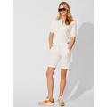 J.McLaughlin Women's Thelma Shorts Off White, Size 12 | Nylon/Spandex