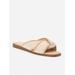 J.McLaughlin Women's Lumina Sandals Taupe, Size 9.5 | Cotton