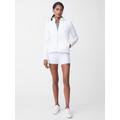 J.McLaughlin Women's High Rise Shorts White, Size Large | Nylon/Spandex