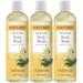 Burts Bees Rosemary & Lemon Body Wash 12 Oz - Pack Of 3 (Package May Vary)