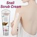 SUMDUINO Snail Scrub Whole Body Clean Exfoliation Shrink Pores Make Up Water Brightening 150ML Body Scrub Exfoliates