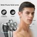 Arealer Electric shaving device Display Shaver Set Shaver Lcd Display Head Shaver Body Wash Shaver Men s Body Wash Men 6-in-1 Shaver Display Ipx7 Waterproof Ziem Dsfen Shavers Men 6-in-1