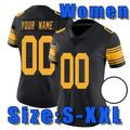 NFL_Jersey Pittsburgh Steelers T.J. Watt Football Jersey Joey Porter Jr Kenny Pickett Najee Harris Trubisky George Pickens Fitzpatrick Johnson Roethlisberger