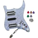 HSH Prewired Guitar Strat Pickguard Set Humbucker Pickups Coil Splitting Switch Multi Switch Harnesses For Fender ST Electric Guitar Replacement parts
