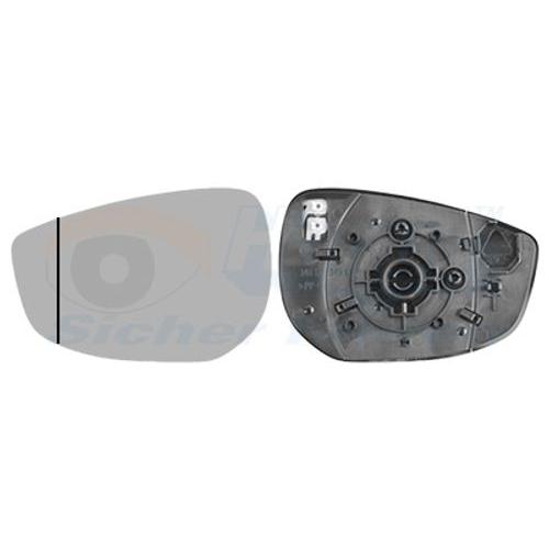 VAN WEZEL Spiegelglas, Außenspiegel links für MAZDA BCWE691G7 BCWE-69-1G7 2705837