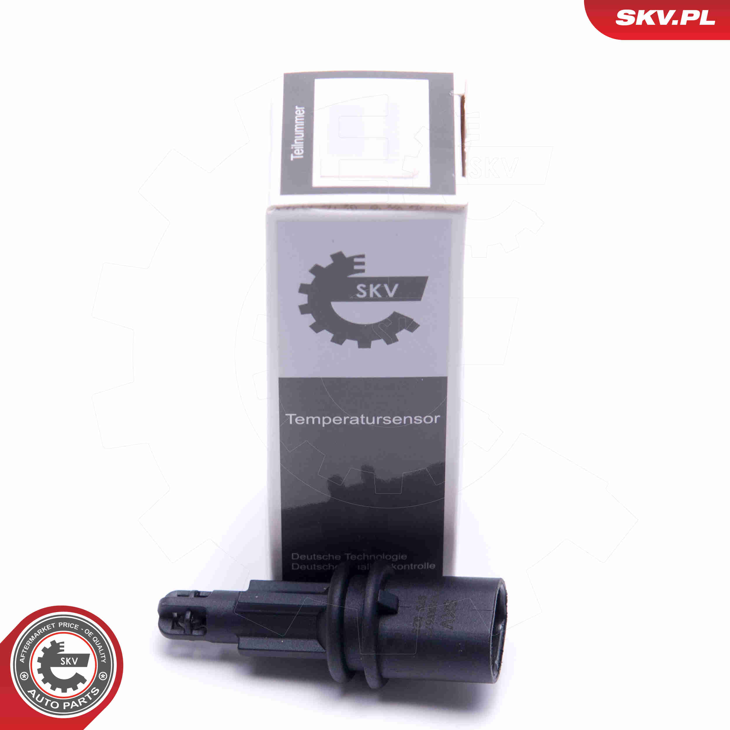 ESEN SKV Sensor, Ansauglufttemperatur 17SKV677 2-polig für ALFA ROMEO GENERAL MOTORS VAUXHALL OPEL CHEVROLET 1238079 12129596 Image