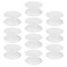 10pcs Silicone Double Sided Suction Cups - Transparent for Aquarium and Fish Tank Ideal for Airline Tubes and Equipment