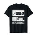 80s 90s Outfit Women's Men's Retro Cassette 90's 80's T-Shirt