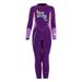 Kids Girls Full Body Wetsuit s Zippered Swimsuit Bathing Suit Surfing Snorkeling Diving Suits Swimming Costume L L