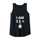 Damen I Am 11 Plus 1 Mittelfinger für einen 12. Geburtstag für Mädchen Tank Top