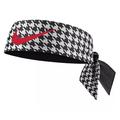 Nike Dri-Fit Head Tie Rvsb 4.0 Unisex Headband Size Os Color: Black/White/Red